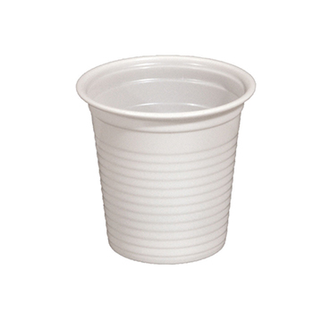 Bicchiere plastica bianco 80cc