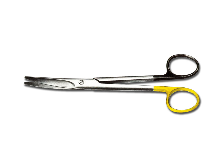 MAYO CT SUPER CUT SCISSORS - curved - 14 cm