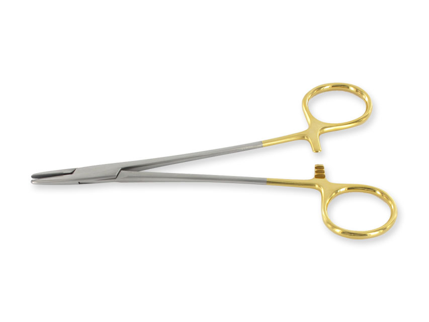 CRILE WOOD C.T. NEEDLE HOLDER - 18 cm