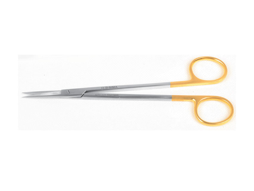 KELLY C.T. SCISSORS - straight - acute - 16 cm