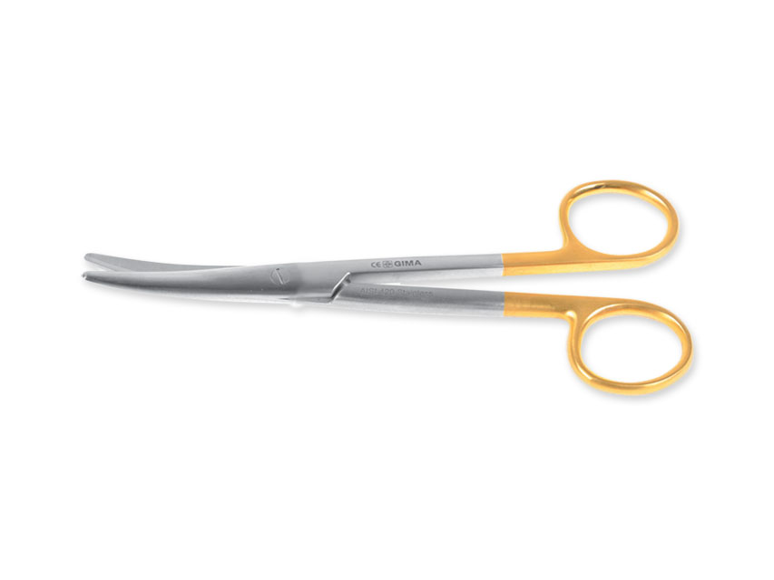 MAYO STILLE C.T. SCISSORS - curved - blunt - 15 cm