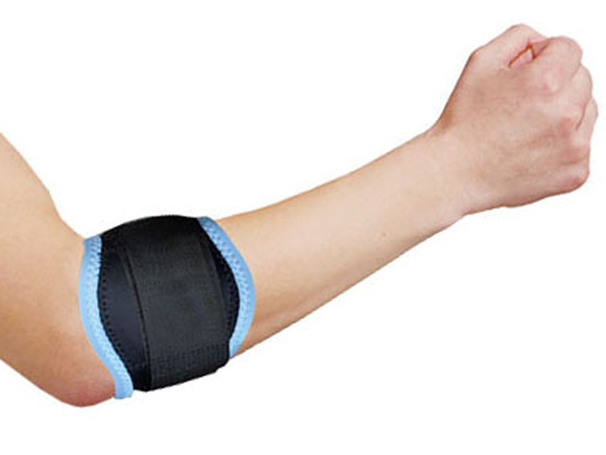 SILICONE PADDED ELBOW SUPPORT - universal