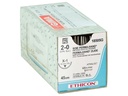 ETHICON PERMA-HAND SILK SUTURE - 2/0 needle 22 mm
