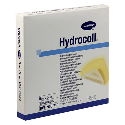Hydrocoll sterile hydrocolloid dressing 10 x 10 cm