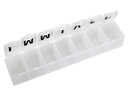 WEEKLY PILL RACK - white - blister - fra/spa/rhino
