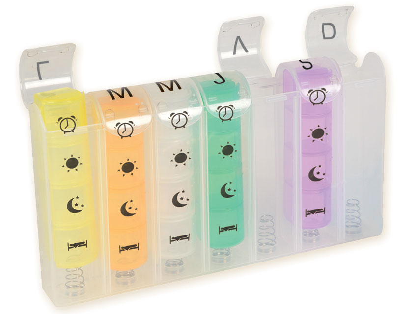 WEEKLY BILL RACK x4 SPRING - French