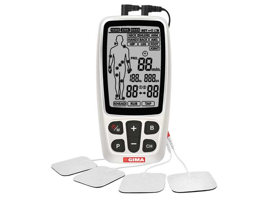 GIMA-CARE TENS - 2 channels - 60 programmes