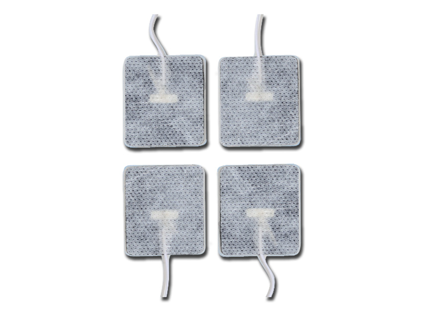 PRE-GLASED ELECTRODES 45x35 mm with cable