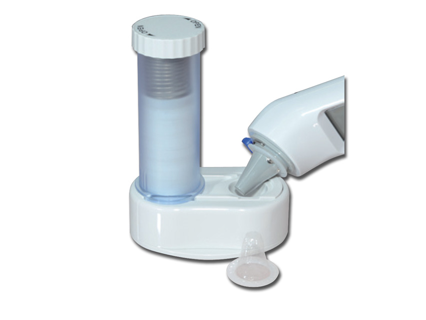 DISPOSABLE LENS CAP LOADER