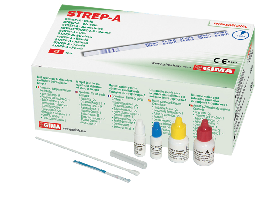 STREP-A TEST - streptococcus - strip