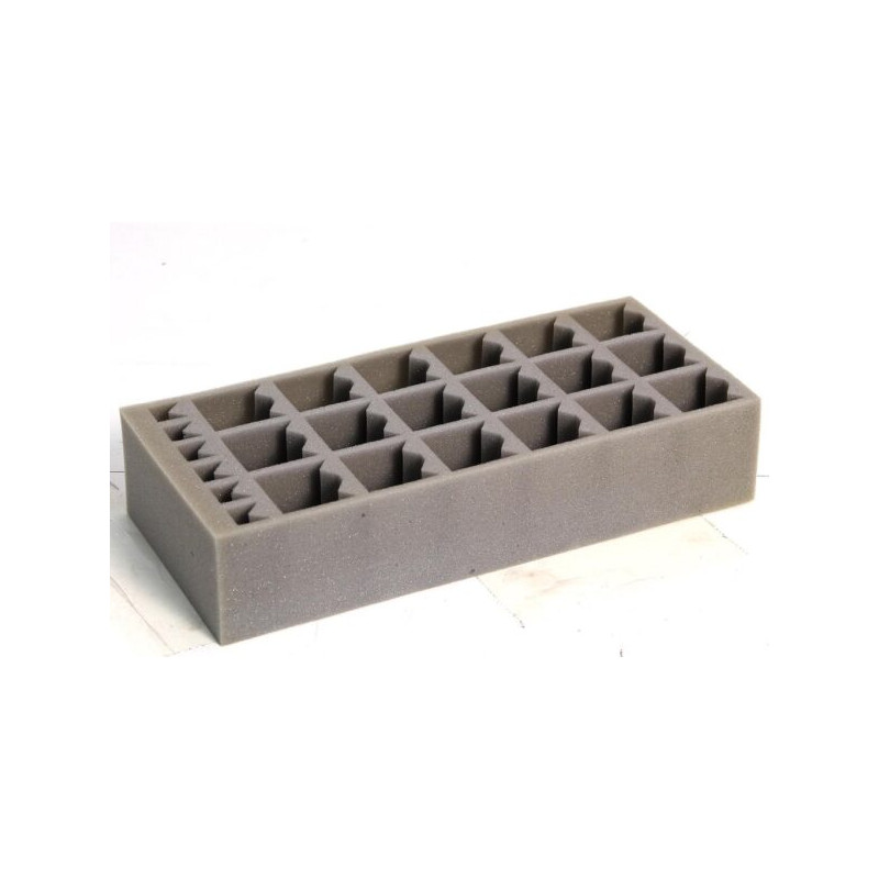 Absorbent sponge with 18 holes