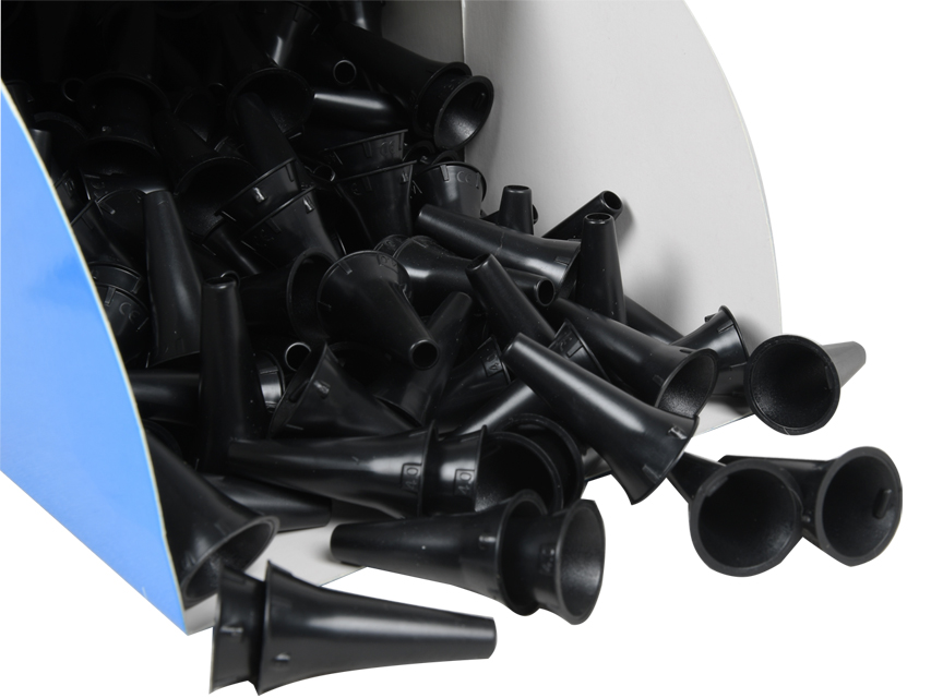 Mini disposable speculum diameter 4 mm heine-kawe type black adults
