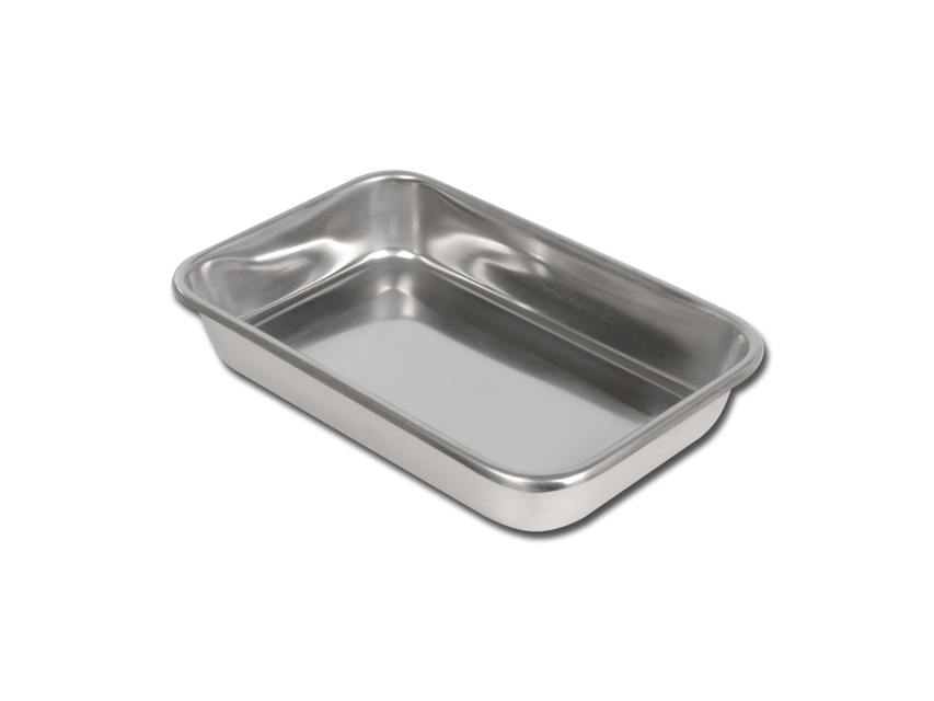 STAINLESS STEEL TRAY 264x172x47 mm
