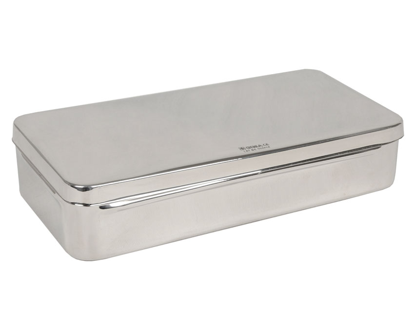 STAINLESS STEEL BOX 30x15x6 cm