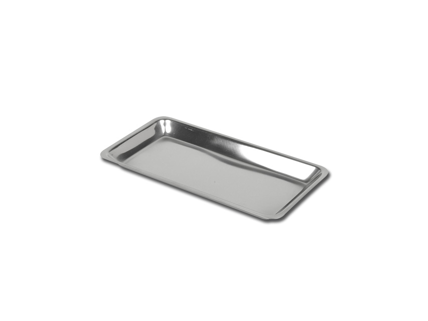 208x19x15 mm STAINLESS STEEL DENTAL TRAY