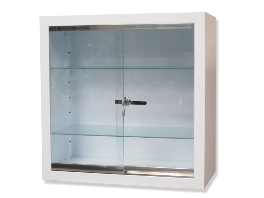 Hanging cupboard - tempered glass