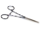 RIGHT EMOSTATIC PLIP - zebra pattern - 16 cm