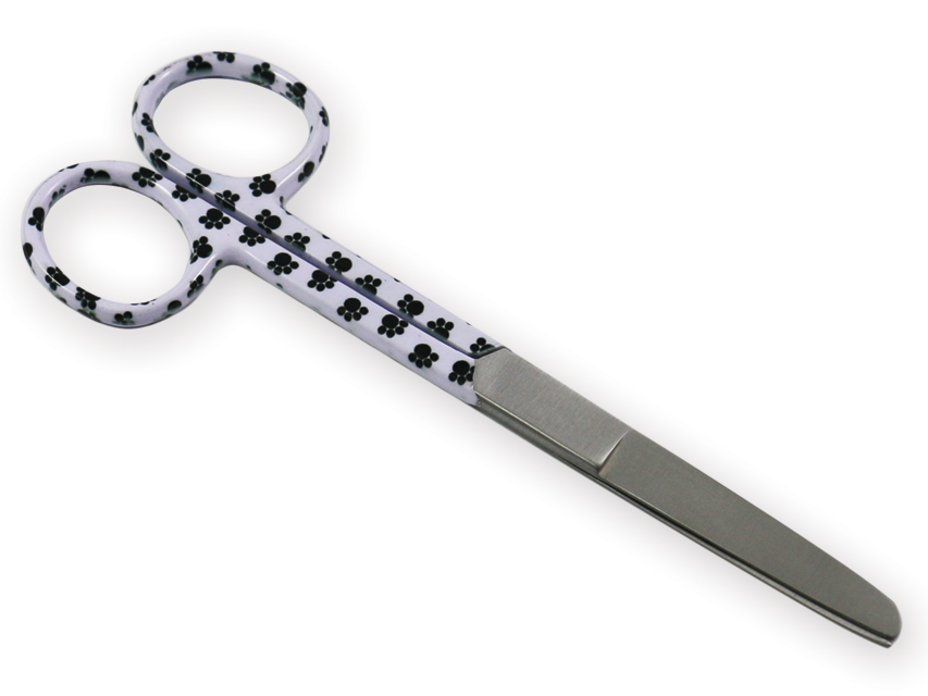 ALTERNATE PUNTS SCISSORS - fancy footprints - 14 cm