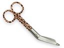 CLOTHING SCISSORS - leopard pattern - 14 cm