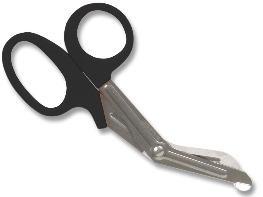 UTILITY BAND SCISSORS - 19 cm - black
