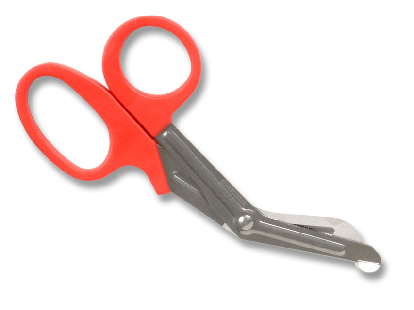 UTILITY BAND SCISSORS - 16.5 cm - red