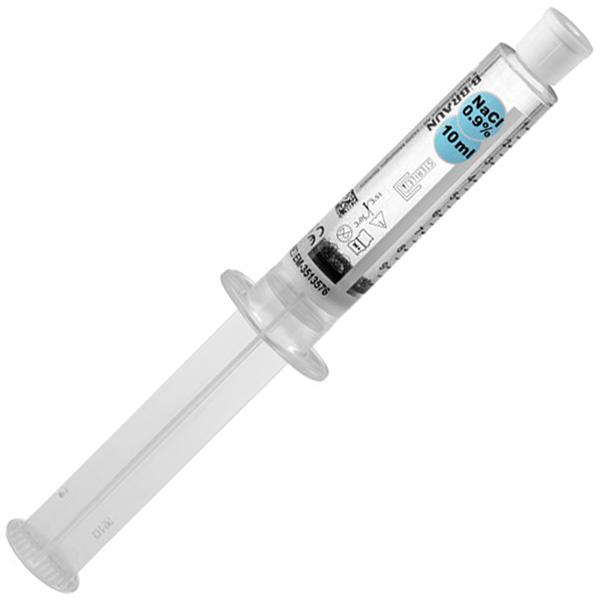 Sodium chloride 0.9% 90 mg glass vial 10 ml
