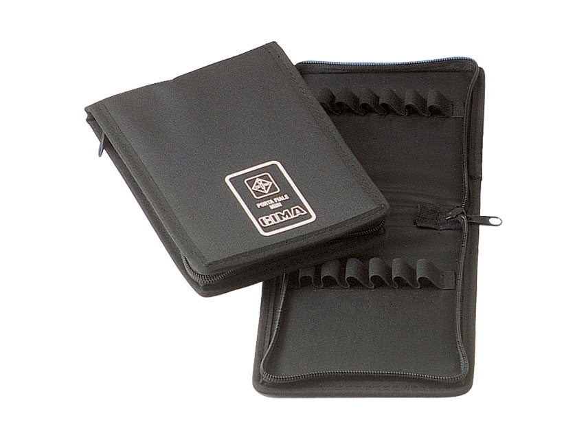 MINI ZIP PORTAL - black nylon