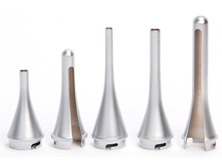 KIT 3 METAL CANNULAS + 2 SPECULUMS MET.