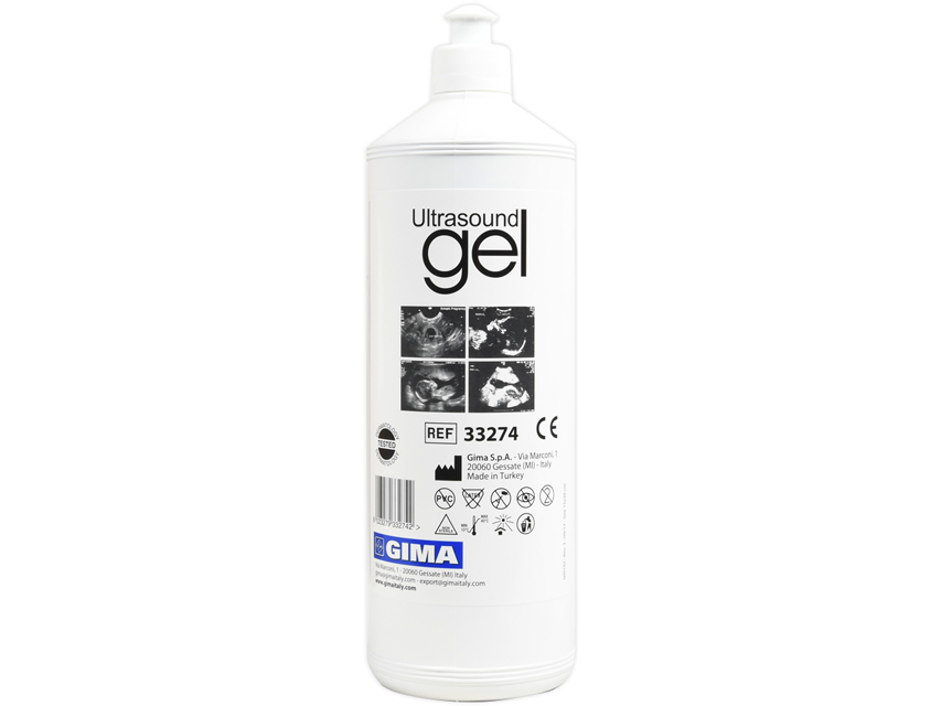 BLUE ULTRASOUNDS GEL - bottle 1 litre
