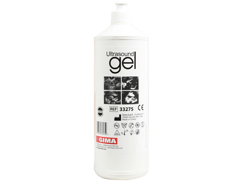 TRANSPARENT ULTRASOUNDS GEL - bottle 1 litre