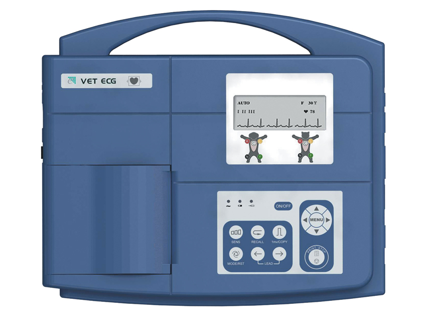 VE-300 VETERINARY ECG - 3 channels