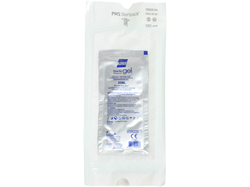 TRANSPARENT ULTRASOUNDS GEL - sachet 20ml STERILE