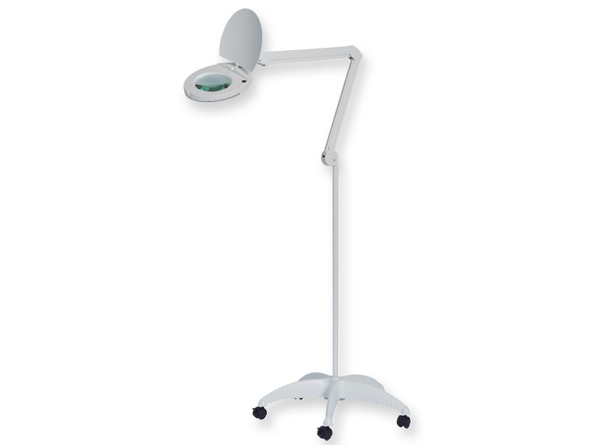 LED LAMP LUPA WITH LENS - on trolley