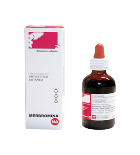 Merbromine 2% skin solution 100 ml
