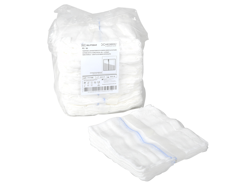 LAPARATOMIC Gauze 30x30 cm - 4 threads