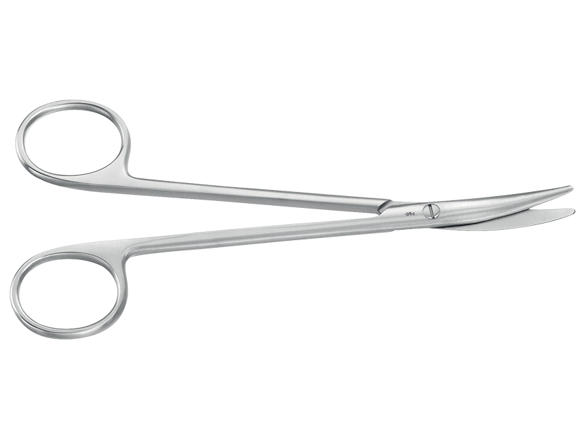 METZENBAUM SCISSORS AESCULAP - curved - blunt points - 14,5 cm - BC605R