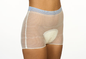 Net panties L (3 pieces) incostretch with fust.
