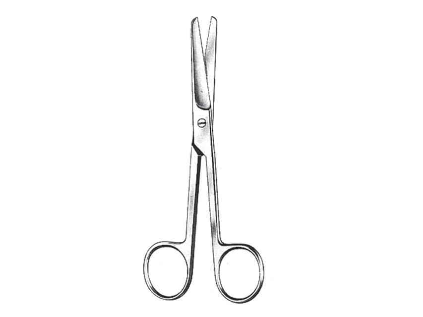 RECTOR SCISSORS - blunt points - 11.5 cm