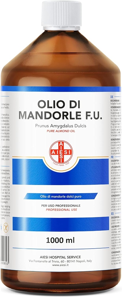 Sweet almond oil f.u. 1 lt