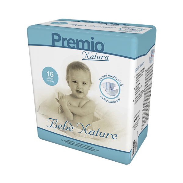 Premium baby nappy New Gen maxi plus 14/25 kg
