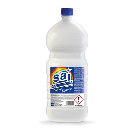 Candeggina classica bottiglia da 2 lt SAI