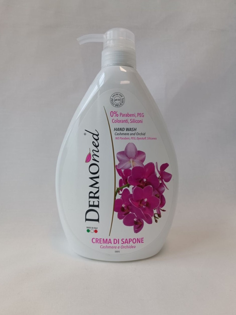 Dermomed prof.cashmere and orchid liquid soap1000ml with dispenser