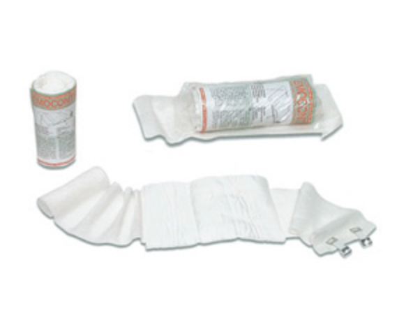 Emocontrol Tampobenda 4,5 mt x 10 cm con tampone 10 x 10 cm e 2 clip