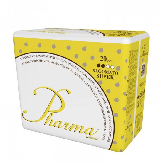 Pharma super shaped diaper
