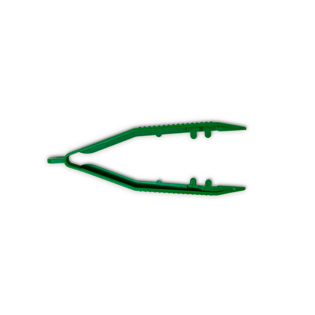 Pinza anatomica sterile monouso in plastica