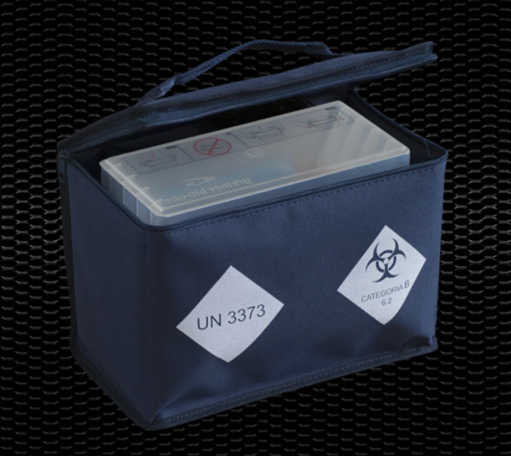 Borsa isotermica per trasporto 1 portaprovette (40 pz)