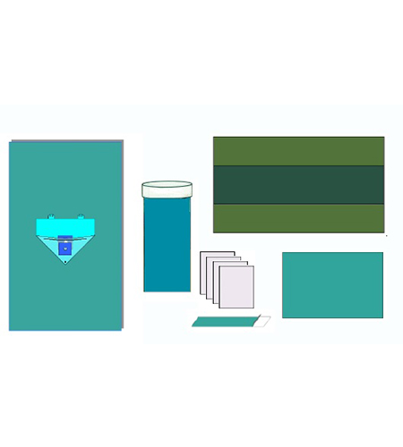 Arthroscopy surgical set tnt light blue
