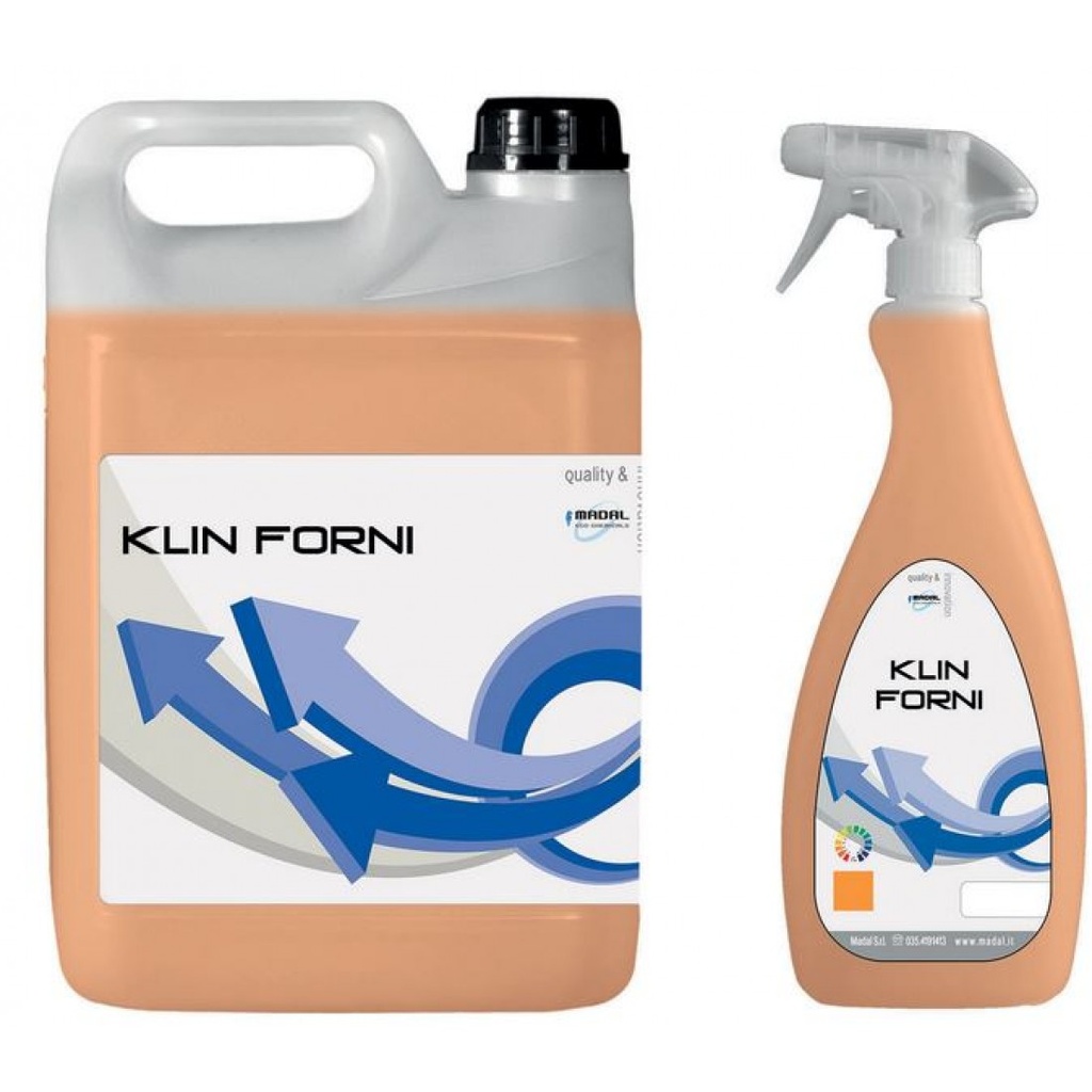 Sgrassante fortemente alcalino Klin Forni 750 ml (per grassi carbonizzati)