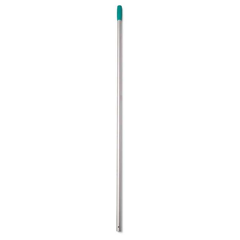 Manico alluminio da 130 cm con manico verde diametro 23 cm con foro