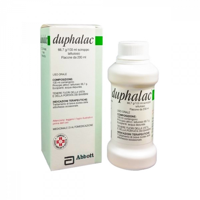 Duphalac lactulose syrup 66.7% 200 ml bottle
